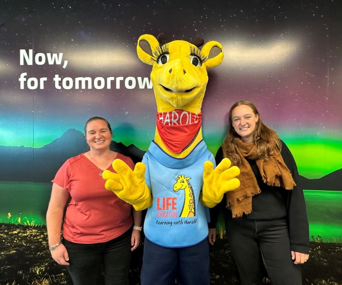 Baker Tilly Staples Rodway Waikato Harold the Giraffe